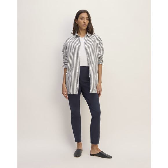 EVERLANE Women's Navy Blue Slim Leg Pants‎ - Size 2 - Picture 1 of 9